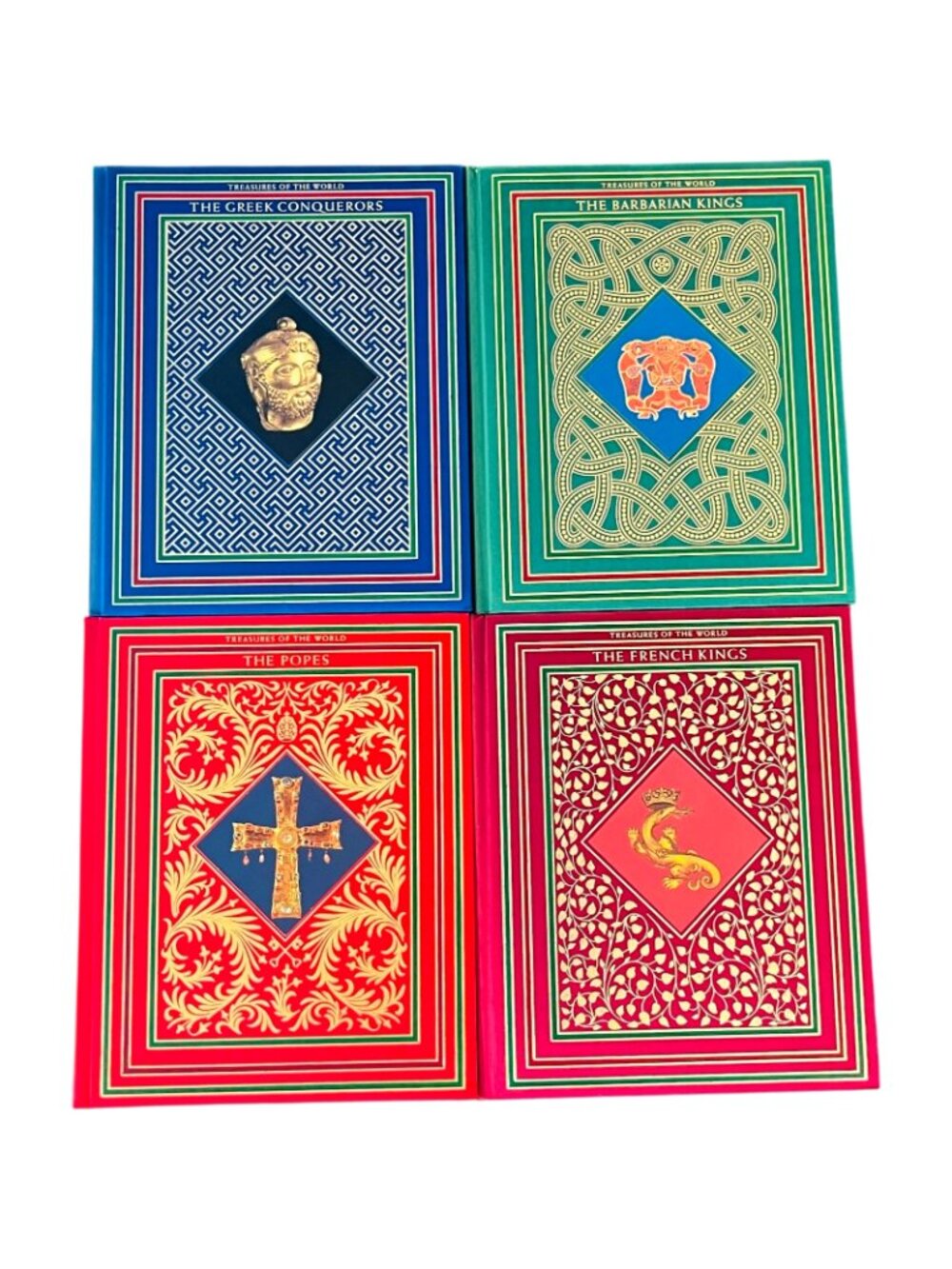 Treasures Of The World (Stonehenge Press) Complete Set - ALL 16 - EX Condition - Picture 6 of 9